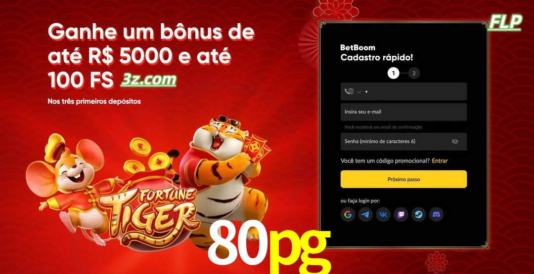 80pg cassino Brasil bônus de boas-vindas até R$5000 e 100 free spins