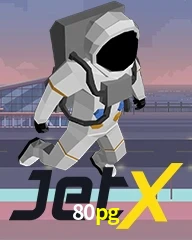 Cassino 80pg apresenta o jogo JetX com bônus especiais