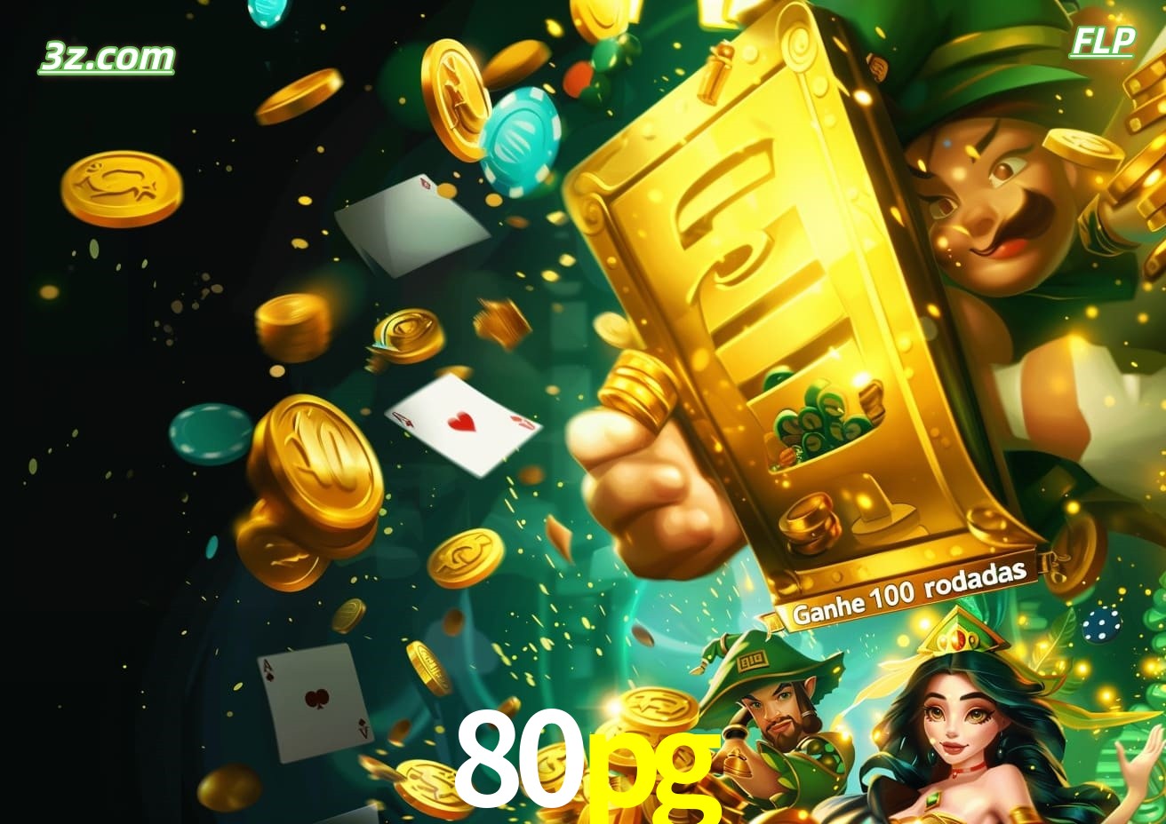 Cassino online 80pg Brasil com caça-níqueis e bônus de 100 rodadas grátis